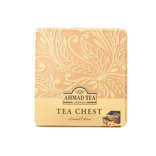 Ahmad Tea Chest - puszka z herbatą 4 x10 kopert