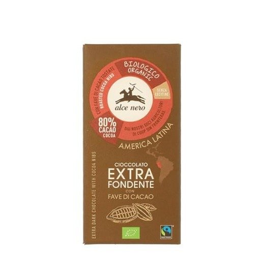 Alce Nero Cioccolato fondente gorzka  80% 100g