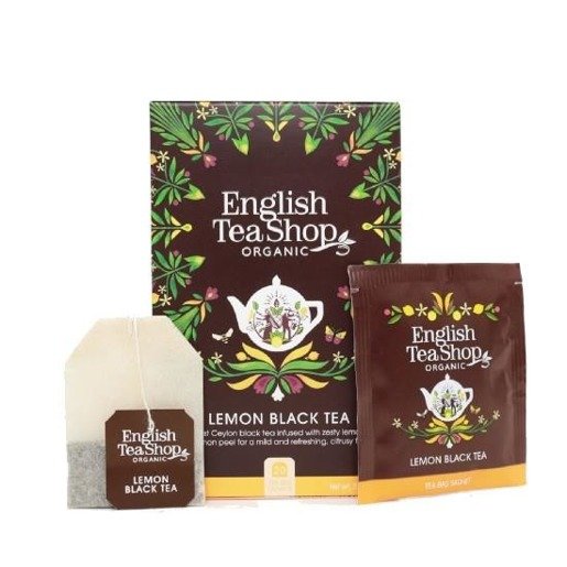 English Tea Shop Lemon Black Tea - 20 saszetek