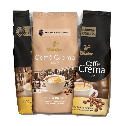 Tchibo Caffe Crema Mild 1 kg kawa ziarnista