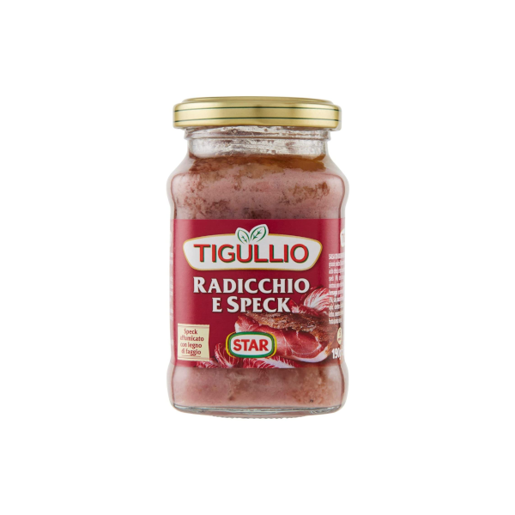 Tigullio Radicchio e Speck salsa z cykorii i boczku 185 g