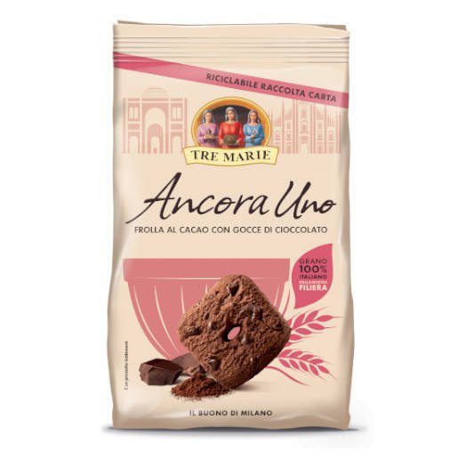 Tre Marie Ancora Uno ciastja kakaowe z kawałkami czekolady 300 g