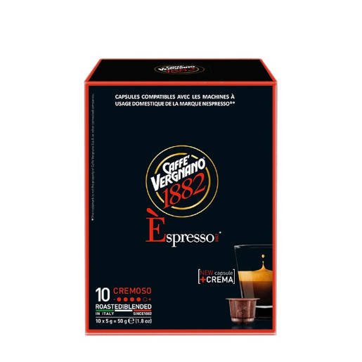 Vergnano Espresso Cremoso Nespresso 10 kapsułek
