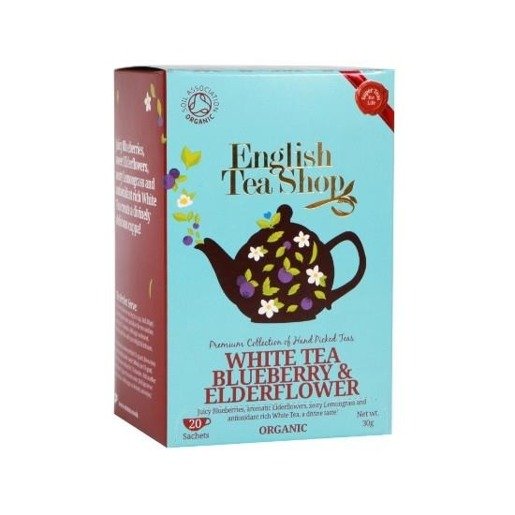 White Tea Blueberry & Elderflower - 20 saszetek