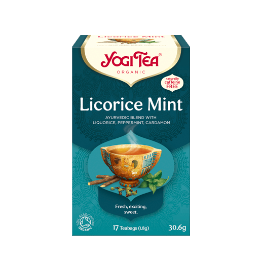 Yogi Tea Licorice Mint (lukrecja z miętą) 17 saszetek